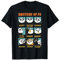 Kung Fu Panda Emotions Of Po Portrait Grid Maglietta