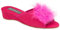 Dunlop Womens Marilyn Wedge Heel Slipper Mules (Fuchsia B, Numeric_6)