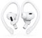 [2 Pairs] DamonLight Ear Hooks for AirPods Pro 2 & 1, AirPods 4 & 3 & 2 & 1, Airpod Ear Hook, Anti-Slip Comfortable Fit, Ergonomic Design, AirPods Accessories (Medium, White)