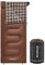 KingCamp Deckenschlafsack Snowflake 400 Winter Schlafsack XL Breit Baumwolle -15 Cappuccino Zipper Rechts