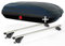 Dachbox VDPBA320 320 Liter carbonlook abschließbar + Dachträger VDPKING1 kompatibel mit Ford Ecosport 5 Türer ab 2012