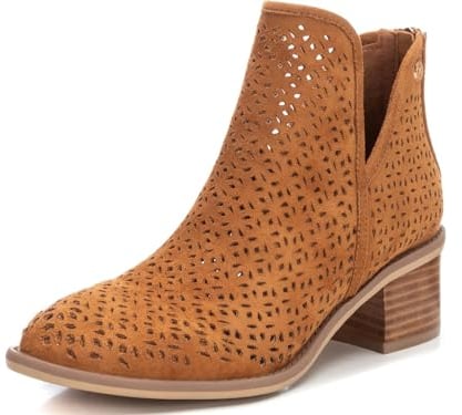 XTI Damen 142383 Stiefelette, Camel, 38 EU