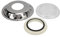 Accessori per Barche Sfiato Marine Acciaio Inossidabile Sfiato in Acciaio Inossidabile Finestra di Ventilazione Assemblaggio Hardware Marino Centro Trasparente per