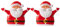 Weihnachts-Lampenschirm in Form eines Weihnachtsmanns, Weihnachtsmann-Lampenabdeckung für Wandleuchte, Weihnachtslampenschirm, Dekoration für Garagenlampen, Eingangstüren, Höfe, Gärten, Flure