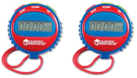 Learning Resources Anfänger Stoppuhr, 1 Stück (Packung mit 2)