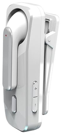 AMIUHOUN Mini Auricolare Singolo da, Wireless, Bluetooth, per Conversazioni in Auto, con cancellazione del Rumore, Facile da installare, Facile da Usare,
