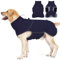 Dotoner Cappotto impermeabile per cani imbracatura invernale calda giacca con fodera in pile vestiti per cani riflettenteTuta da neve con D-Ring Cappotti giubbotti per piccola media grande