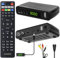Decoder Digitale Terrestre 2025, H265 HEVC 10Bit Decodifica Fino a 1080P e 128MB RAM Offre Visiva Più Fluida, SHUNWEIQTEK Mini Decoder DVB-T2 Sintonizzazione Automatica, LCN USB PVR Telecomando 2in1