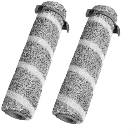 Emiif 1/2 Pack Bürstenwalze Fusselbürste für Bissell für CrossWave für Omni Force 4076/3912/3999/4000/4006/4007/4008/4017/4087 Roboterstaubsauger (2 Stück)