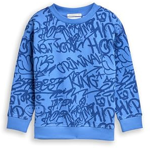 Tom Tailor Jungen 1047488 Kinder Oversize Sweatshirt mit Allover-Print