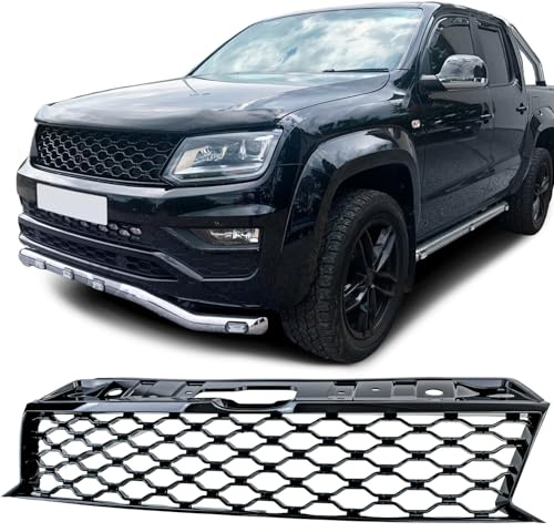 Waben Kühlergrill Performance Schwarz ohne Emblem für VW Amarok I 2010-2022