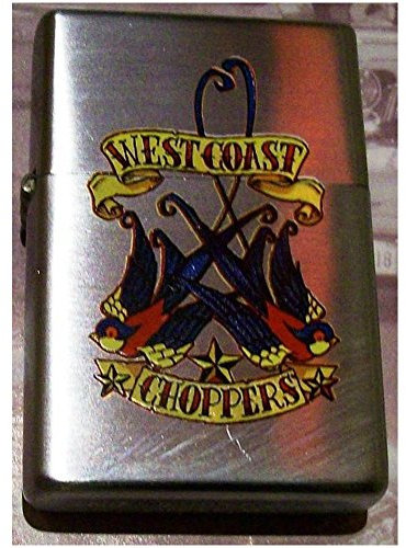 hotrodspirit - WCC Feuerzeug West Coast Choppers Schwalben Rockab