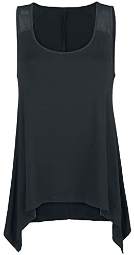 Black Premium by EMP Damen schwarzes lockeres Top 5XL