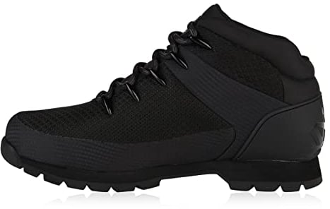 Timberland Euro Sprint Fabric, Stivali Chukka Uomo, Nero, 43 EU