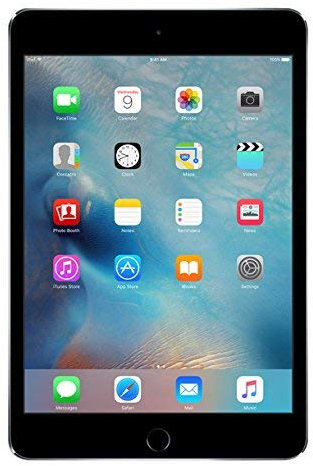 Apple iPad Mini 4 64GB Wi-Fi - Space Grey (Renewed)