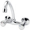 Mprofi MT® Grifo de Cocina-Grifo de Cocina de Pared-Grifo de Fregadero de Cocina-Mezclador de Fregadero de Pared-Cocina Fregadero-Lavabo de Cocina-Grifo de Pared para Fregadero-Cromo