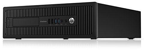 HP EliteDesk 800 G1 Computer desktop (Intel Core i7 4770, 8 GB di RAM, SSD da 240 GB, lettore DVD, Windows 10 Pro ES 64) Nero (Ricondizionato)