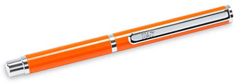 X47- Kugelschreiber MINI, 8.3 cm, in orange mit ausziehbarer und aufsteckbarer Verschlusskappe, auswechselbare Mine