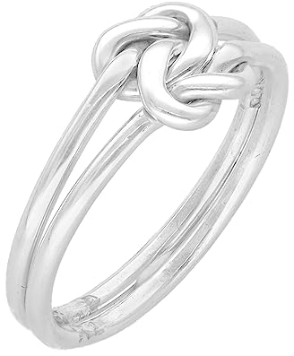 pakilia Ring Nudo marinero #7 - fair trade Ring, Handarbeit aus Mexiko, 925 Sterling Silber