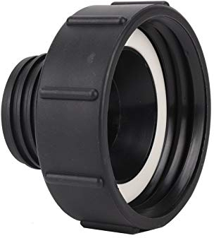 Queiting Kunststoff Laufverbindung IBC Adapter S100x8 100mm Auf Reduzierung S60x6 60mm IBC Tank Anschluss