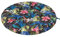 Schaukelkissen Kissen für Hängeschaukel von typ Storchennest, Schaukelauflagen Schaukelpolster Schaukelkissen Hängeschaukel Hängenest Ruhe Freizeit Bunte bläter ​92x92 cm