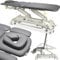 HABYS Evero X7 Ergo | Elektrische Massageliege Behandlungsliege Therapieliege Massagebank Kosmetikliege | Höhenverstellbar 198 x 68cm | Elektrisch | 7-Segmente | MDR-Zertifizieriung | Grau/Weiß