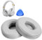 Replacement Earpads, Earpads Cushions Replacement for Beats Solo 2 & Solo 3 Wireless On-Ear Headphones, Ear Pads with Soft Protein PU Leather | Memory Foam(1 Pair-Grey)