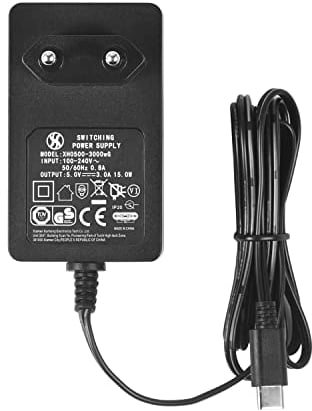 Adaptateur Secteur AC à DC 5V 3A, fiche USB Type C, Plug EU