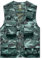 Spanye Herren Angelweste Jagd Outdoor Reise Utility Taktische Weste Arbeitsjacke Mehrere Taschen, Style 02 Camo Green, XX-Large