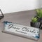 Personalized Desk Name Plates with Your Name or Title (Flower Background)