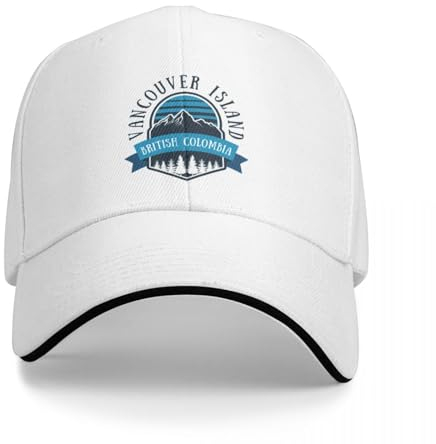 BEABAG Basecap Vancouver Island Britisch Kolumbien Kanada Baseball Cap Military Tactical Cap lustiger Hut Pferdehut Designer Hut Hut Männer Damen