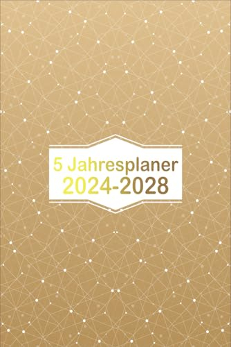 5 Jahresplaner 2024 - 2028: Monatsplaner und Organizer | Tagesmutter Geschenk | Buchkalender für 5 Jahren mit 165 Seiten