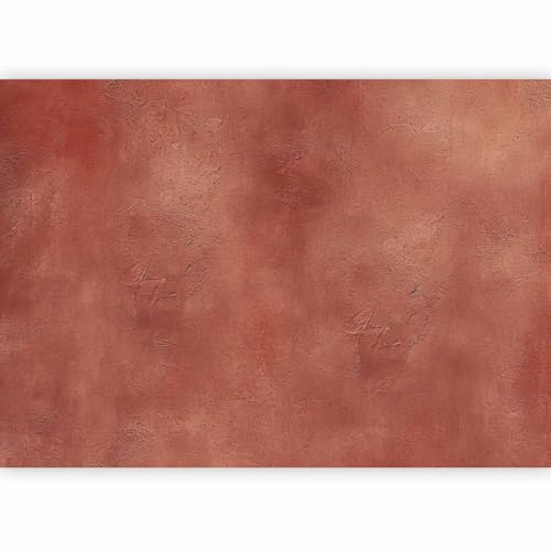 murando Papier peint intissé Motif Rétro années - 300x210 cm Décoration Murale XXL Poster Tableaux Muraux Tapisserie Photo Trompe l'oeil - Création Effet terre cuite Orange f-H-10005-a-a