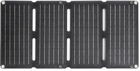 Panneau Solaire Portable 80 W, Chargeur Solaire Pliable étanche avec Rapide 12 V 5 V, Ports USB, Type C et DC, Chargeur de Batterie de Voiture pour Centrale électrique