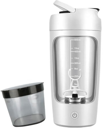 Shaker elettrico con scomparto in polvere 650ml Shaker Protein Shake ricaricabile per proteine shaker per proteine Shake