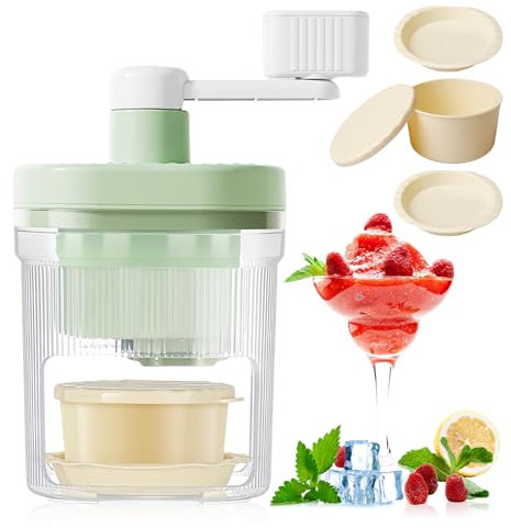 Tritaghiaccio Manuale, Tritaghiaccio Per Granite, Tritaghiaccio A Manovella, Mini Macchina Per Cubetti Di Ghiaccio, Macchina Per Ghiaccio Tritato Per Feste, Cucina, Accessori Per Bere Ghiaccio