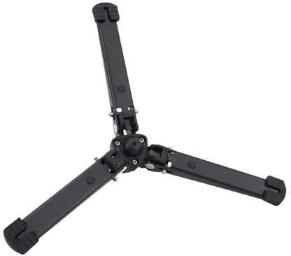 Andoer Ministativ, Kompaktes Stativ mit 3/8 Zoll Schraube, stabile Unterstützung für Einbeinstativ, DSLR-Kamera, PTZ-Stabilisator