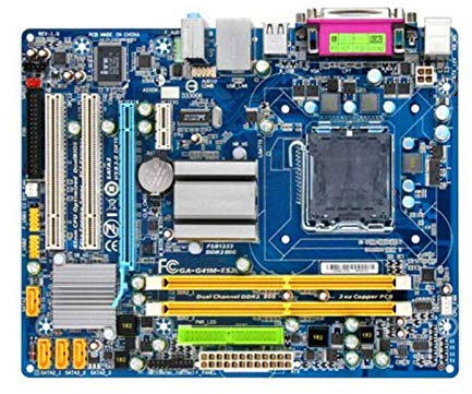 Tarjeta Mere Intel Carboard Fit for Gigabyte Ga-G41M-ES2L G41 LGA 775 DDR2 8G SATA2 USB2.0 Micro-ATX G41M ES2L P5G41M LX