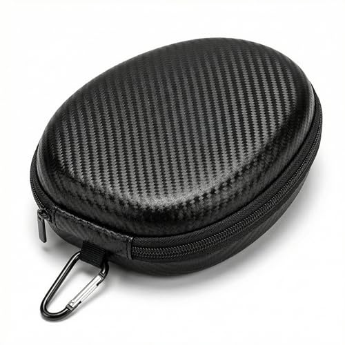 Neckband Headphones Case, EVA Hard Shell Protective Carry Case - Waterproof, Anti-Shock & Compact Design, Compatible With WI-C400 Level U HBS Series(Black)