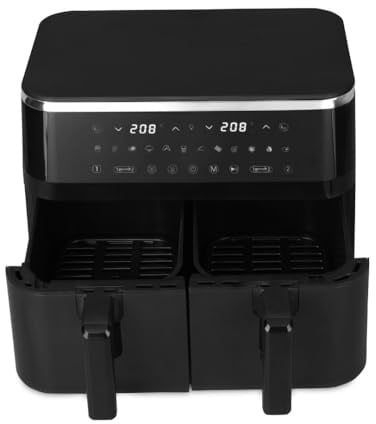 Berlinger Haus - Digitale Doppel-Heißluftfritteuse 4,5+4,5 l Black Rose Kollektion - 4,5 l