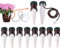 Auto Riego Sistema,Dispositivo de Riego por Goteo, Mioke 10PCS de Cerámica para Plantas Flores Interior Exterior