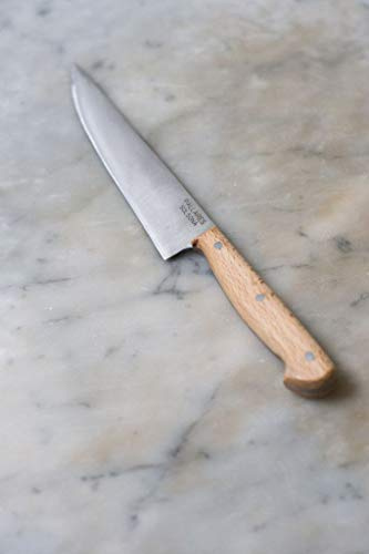 PALLARES Solsona Couteau de cuisine modèle Aragon Manche en hêtre Acier carbone 13 cm