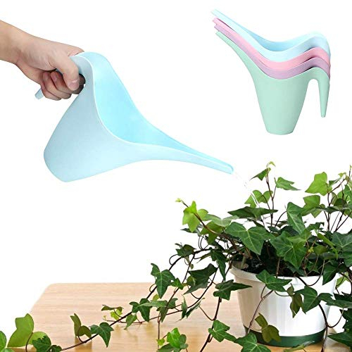 4 stücke Gießkanne Kunststoff Blume Gießkanne Lange Mundwasser Topf Einfach Gießen Gießkanne für Bonsai Zimmerpflanzen MEHRWEG VERPAKUNG