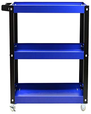 LED LEDS carrello portautensili attrezzi 3 ripiani officina meccanico Porta Utensili