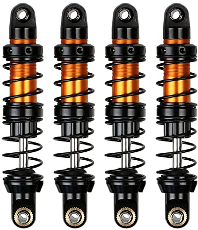 INJORA RC Stoßdämpfer 4pcs RC Dämpfer für 1/10 RC Crawler Car Axial SCX10 90046 AXI03007 TRX4 TRX6