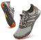 Sixspace Barfußschuhe Herren Damen Badeschuhe Traillaufschuhe Outdoor & Indoor Training Fitnessschuhe Wander Wald Strand Straße Laufschuhe Walkingschuhe Schnell Trocknend Aquaschuhe（Grau,37 EU）