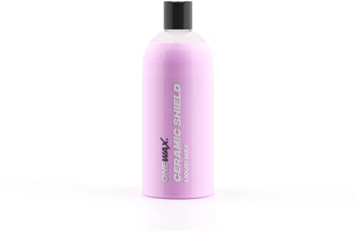 OneWax® Ceramic Shield Autowachs 500ml Flüssigwachs für Lackpflege - Glanz Glätte und Abperleffekt (1 STK) (500ml)