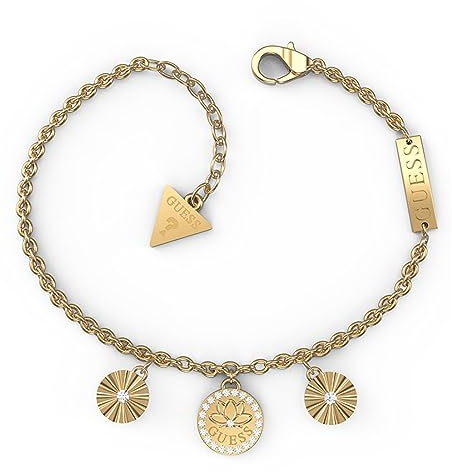 GUESS Anhänger PULSEIRA JUBB01347JWYGS, Einheitsgröße, Nicht-Edelmetall, Kein Edelstein