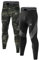 MEETWEE Pantalón Térmico Hombre Ropa Interior Térmica Funcional Calzoncillos Largos Leggins Termo para el Invierno Deporte Running Esquiar Senderismo