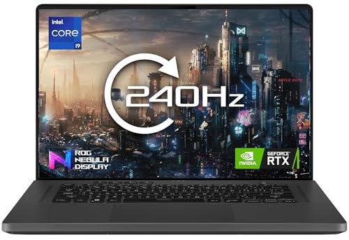 MESH Computers ASUS ROG Zephyrus G16 GU603VI Gaming Laptop (Intel Core i9-13900H (13th Gen), 48 GB DDR4-SDRAM, 2000 GB SSD, NVIDIA GeForce RTX 4070, 16 WQXGA, Windows 11 Pro)